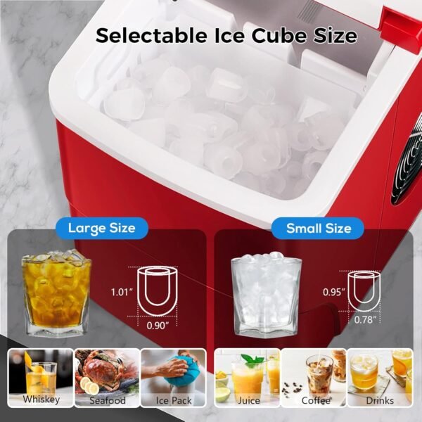 AGLUCKY Countertop Ice Maker Review Efficient Bullet Ice Machine for Home and Office AGLUCKY Countertop Ice Maker Review Efficient Bullet Ice Machine for Home and Office