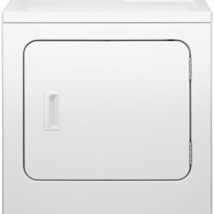 AMANA NED4655EW 6.5 Cu. Ft. Front Load Electric Dryer, White, 11 Drying Cycles-105350