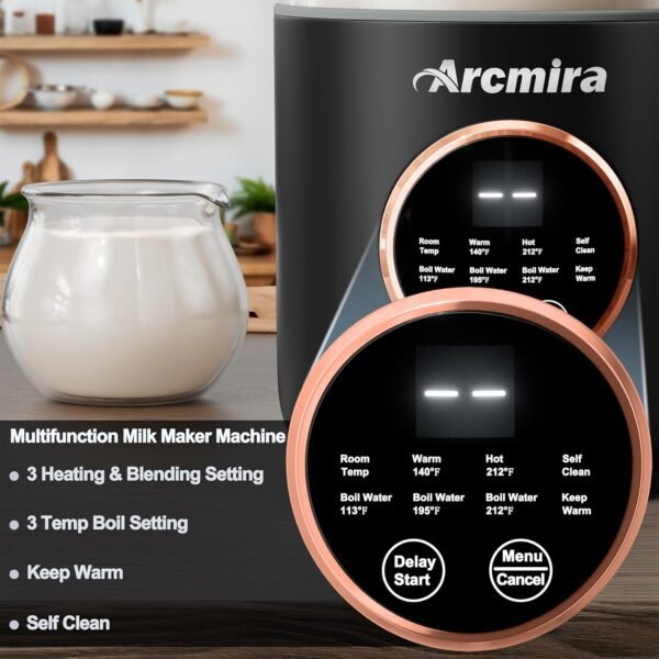 Arcmira Nut Milk Maker Review Reveals Best Features for Homemade Plant-Based Beverages Arcmira Nut Milk Maker Review Reveals Best Features for Homemade Plant-Based Beverages