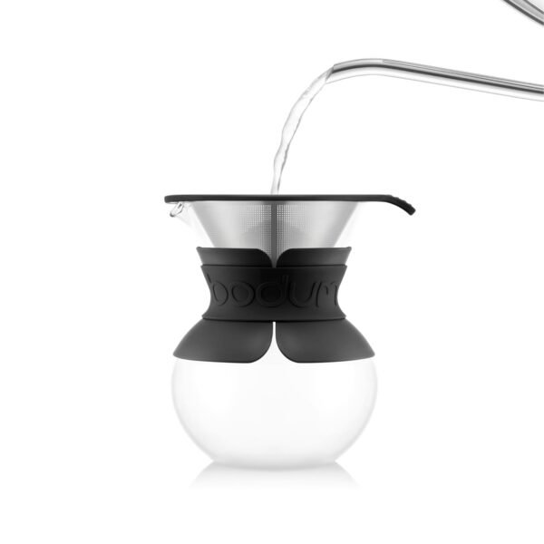 Bodum Pour Over Coffee Maker Review High-Heat Glass with Stainless Steel Filter Bodum Pour Over Coffee Maker Review High-Heat Glass with Stainless Steel Filter