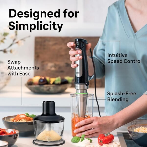 Braun MultiQuick MQ7035 Hand Blender Review Fast Powerful SplashControl Technology Braun MultiQuick MQ7035 Hand Blender Review Fast Powerful SplashControl Technology