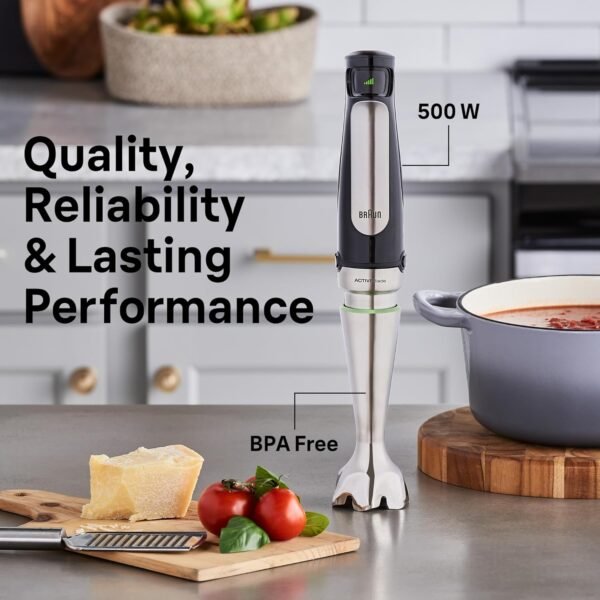 Braun MultiQuick MQ7035 Hand Blender Review Fast Powerful SplashControl Technology Braun MultiQuick MQ7035 Hand Blender Review Fast Powerful SplashControl Technology