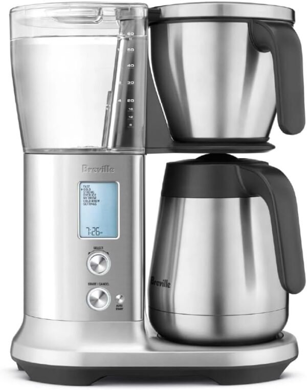 Breville Precision Brewer Drip Coffee Machine, Thermal Carafe, One Size, Brushed Stainless Steel Breville Precision Brewer Drip Coffee Machine, Thermal Carafe, One Size, Brushed Stainless Steel