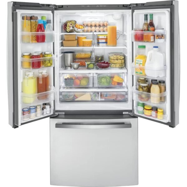 Compact French Door Refrigerator GE GWE19JYLFS Review Highlights Energy Star Efficiency and Smart Features Compact French Door Refrigerator GE GWE19JYLFS Review Highlights Energy Star Efficiency and Smart Features