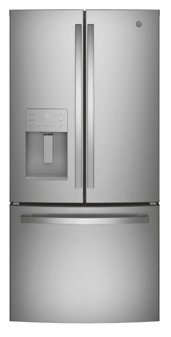 Compact French Door Refrigerator GE GYE18JYLFS Review Reveals Energy Star Efficiency and Smart Features