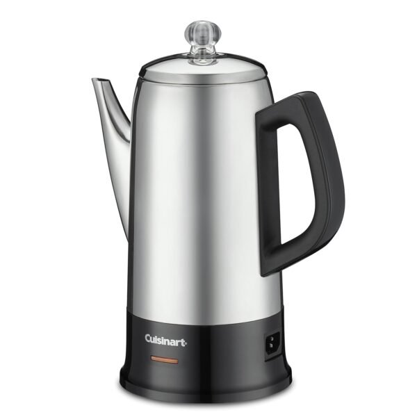 Cuisinart Classic 12 Cup Percolator, PRC-12N, Stainless Steel Cuisinart Classic 12 Cup Percolator, PRC-12N, Stainless Steel