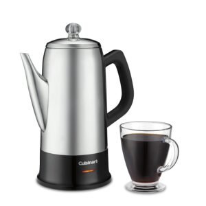 Cuisinart Classic 12 Cup Percolator, PRC-12N, Stainless Steel Cuisinart Classic 12 Cup Percolator, PRC-12N, Stainless Steel