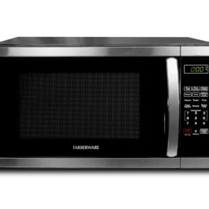 Farberware Classic Microwave Oven, 1.1 Cu. Ft.,1000-Watt, with Child Lock, Stainless Steel Farberware Classic Microwave Oven, 1.1 Cu. Ft.,1000-Watt, with Child Lock, Stainless Steel