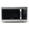 Farberware Countertop Microwave 700 Watts, 0.7 Cu. Ft. - Microwave Oven With LED Lighting and Child Lock - Perfect for Apartments and Dorms - Easy Clean Stainless Steel Farberware Countertop Microwave 700 Watts, 0.7 Cu. Ft. - Microwave Oven With LED Lighting and Child Lock - Perfect for Apartments and Dorms - Easy Clean Stainless Steel