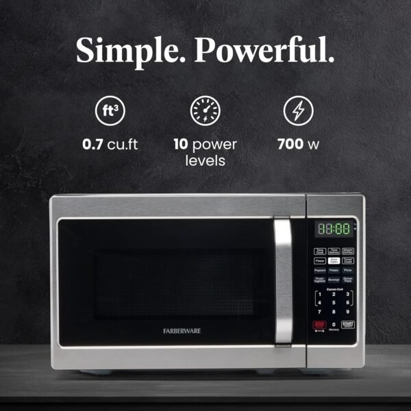 Farberware Countertop Microwave 700 Watts Review Compact Power and Convenience Explored Farberware Countertop Microwave 700 Watts Review Compact Power and Convenience Explored