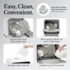 Farberware Portable Countertop Dishwasher Review Discover Efficiency and Convenience in Compact Dishwashing