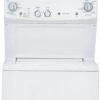 GE GUD27ESSMWW Unitized Spacemaker 3.8 Washer with Stainless Steel Basket and 5.9 Cu. Ft. Capacity Electric Dryer, White GE GUD27ESSMWW Unitized Spacemaker 3.8 Washer with Stainless Steel Basket and 5.9 Cu. Ft. Capacity Electric Dryer, White