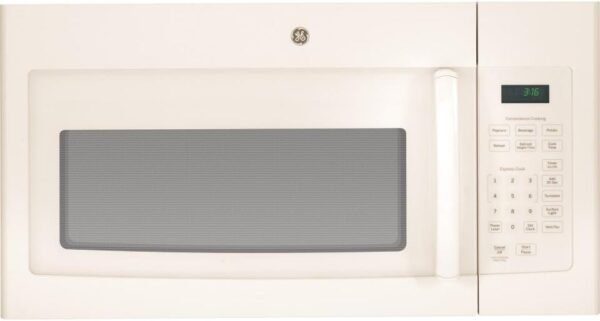 GE JVM3160DFCC 1.6 Cu. Ft. Over-The-Range Microwave Oven, Bisque, 1000 Watts-1029481, beige GE JVM3160DFCC 1.6 Cu. Ft. Over-The-Range Microwave Oven, Bisque, 1000 Watts-1029481, beige