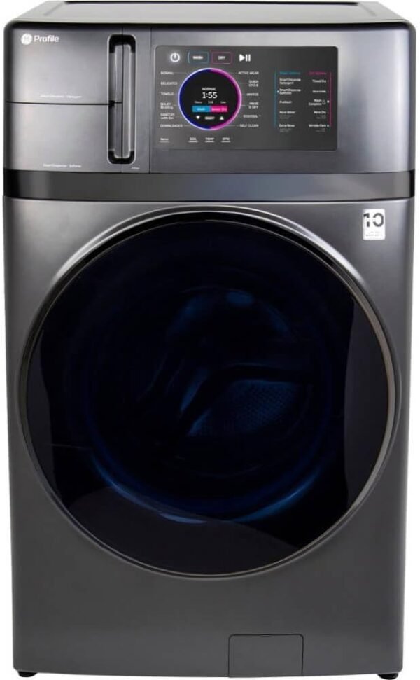 GE Profile PFQ97HSPVDS 28 Inch Smart Front Load Washer/Dryer Combo with 4.8 cu.ft. Capacity, 12 Wash Cycles, 14 Dryer Cycles GE Profile PFQ97HSPVDS 28 Inch Smart Front Load Washer/Dryer Combo with 4.8 cu.ft. Capacity, 12 Wash Cycles, 14 Dryer Cycles