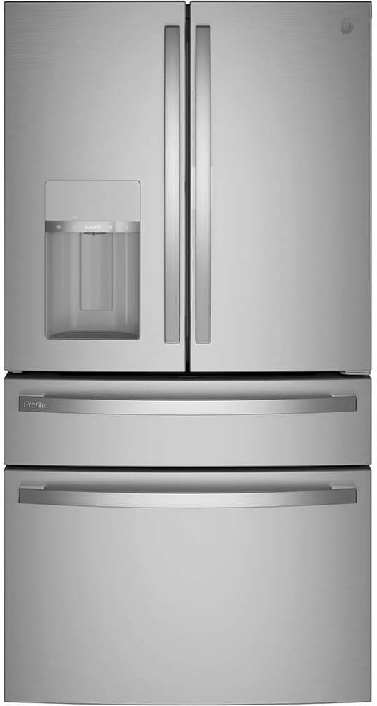 GE Profile PVD28BYNFS 27.6 Cu.Ft. Stainless French Door Smart Refrigerator GE Profile PVD28BYNFS 27.6 Cu.Ft. Stainless French Door Smart Refrigerator