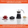 Imusa Espresso Maker Review Versatile 3 or 6 Cup Coffee Brewer with Detachable Base Imusa Espresso Maker Review Versatile 3 or 6 Cup Coffee Brewer with Detachable Base