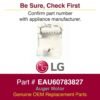In-Depth Review of LG Ice Maker Assembly EAU60783827 Performance and Durability In-Depth Review of LG Ice Maker Assembly EAU60783827 Performance and Durability