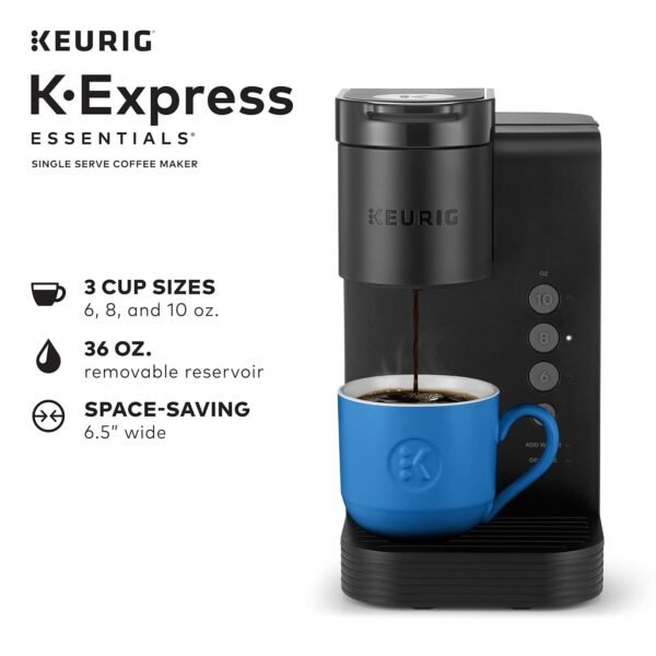 Keurig K-Express Single Serve Coffee Maker Review Discover Fast Brewing and Versatile Cup Sizes
