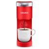 Keurig K-Mini Single Serve K-Cup Pod Coffee Maker, Featuring An Ultra-sleek Design, Poppy Red, 13.19in x 5.55in x 14.37in Keurig K-Mini Single Serve K-Cup Pod Coffee Maker, Featuring An Ultra-sleek Design, Poppy Red, 13.19in x 5.55in x 14.37in