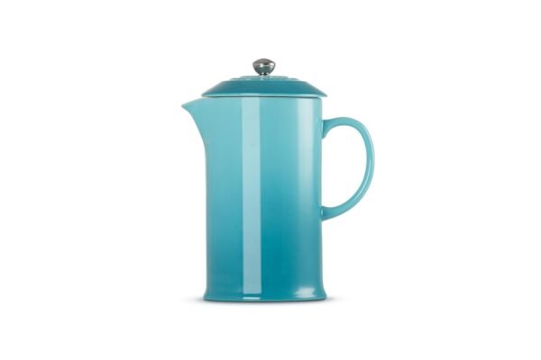 Le Creuset French Press Review Best Stoneware Coffee Maker Caribbean Color Durable Design Le Creuset French Press Review Best Stoneware Coffee Maker Caribbean Color Durable Design