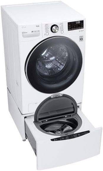 LG 5.0 cu. ft. Mega Capacity Smart Wi-Fi Enabled Front Load Washer with TurboWash 360 and Built-In Intelligence
