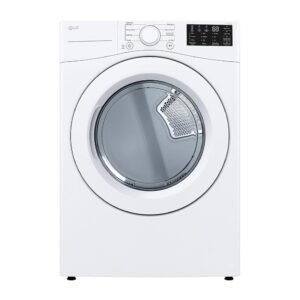 LG DLE3470W 7.4 Cu. Ft. White Ultra Large Capacity Front Load Dryer LG DLE3470W 7.4 Cu. Ft. White Ultra Large Capacity Front Load Dryer