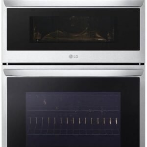 LG WCEP6423F 30 Inch Smart 6.4 cu. ft. Total Capacity Electric Combination Double Wall Oven with Wi-Fi LG WCEP6423F 30 Inch Smart 6.4 cu. ft. Total Capacity Electric Combination Double Wall Oven with Wi-Fi