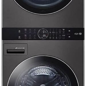 LG WKEX200HBA 27 Inch Smart Electric Single Unit WashTower with 4.5 cu. ft. Washer Capacity, 7.4 cu. ft. Dryer Capacity LG WKEX200HBA 27 Inch Smart Electric Single Unit WashTower with 4.5 cu. ft. Washer Capacity, 7.4 cu. ft. Dryer Capacity