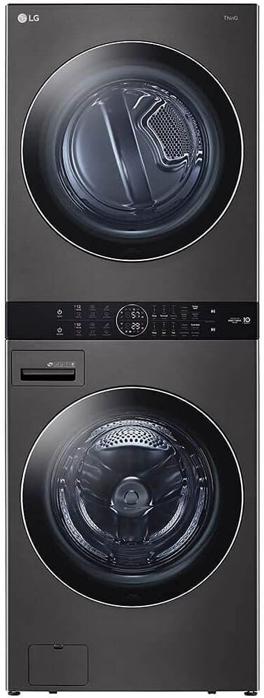 LG WKEX200HBA 27 Inch Smart Electric Single Unit WashTower with 4.5 cu. ft. Washer Capacity, 7.4 cu. ft. Dryer Capacity LG WKEX200HBA 27 Inch Smart Electric Single Unit WashTower with 4.5 cu. ft. Washer Capacity, 7.4 cu. ft. Dryer Capacity