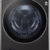 LG WM4000HBA 4.5 Cu. Ft. Capacity Smart Washer with TurboWash - Black Steel LG WM4000HBA 4.5 Cu. Ft. Capacity Smart Washer with TurboWash - Black Steel
