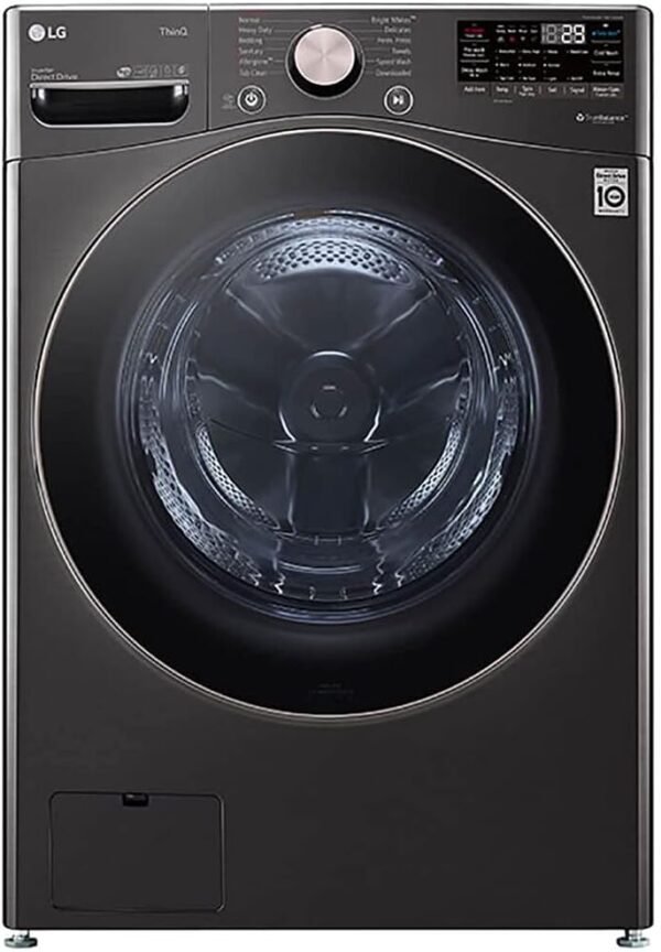 LG WM4000HBA 4.5 Cu. Ft. Capacity Smart Washer with TurboWash - Black Steel LG WM4000HBA 4.5 Cu. Ft. Capacity Smart Washer with TurboWash - Black Steel