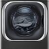 LG WM8900HBA 5.2 Cu. Ft. Black Steel Front Load Washer