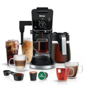 Ninja Drip Coffee Maker With K Cup Combo, DualBrew Pro Specialty Coffee System, Coffee Machine Compatible with K-Cup Pods, 12 Cup Single Serve Coffee Makers with Paper Filter,... Ninja Drip Coffee Maker With K Cup Combo, DualBrew Pro Specialty Coffee System, Coffee Machine Compatible with K-Cup Pods, 12 Cup Single Serve Coffee Makers with Paper Filter,...