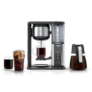 Ninja Hot & Iced, Single Serve or Drip Coffee System, CM300 (Renewed),10 cups Ninja Hot & Iced, Single Serve or Drip Coffee System, CM300 (Renewed),10 cups