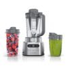 Ninja SS151 TWISTi Blender DUO, High-Speed 1600 WP Smoothie Maker & Nutrient Extractor* 5 Functions Smoothie, Spreads & More, smartTORQUE, 34-oz. Pitcher & (2) To-Go Cups, Gray Ninja SS151 TWISTi Blender DUO, High-Speed 1600 WP Smoothie Maker & Nutrient Extractor* 5 Functions Smoothie, Spreads & More, smartTORQUE, 34-oz. Pitcher & (2) To-Go Cups, Gray
