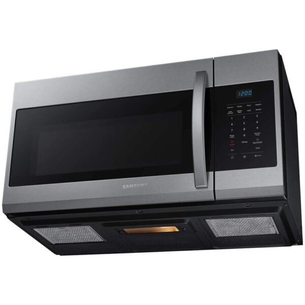 Samsung ME17R7021ES Over-the-Range Microwave Review Reveals Stainless Steel Performance and Features Samsung ME17R7021ES Over-the-Range Microwave Review Reveals Stainless Steel Performance and Features