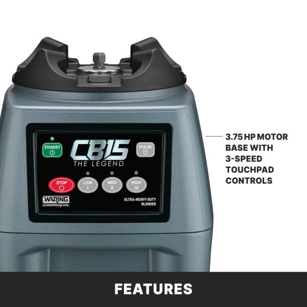 Waring Commercial CB15 Blender Review Ultra Heavy Duty 3.75 HP Performance Tested Waring Commercial CB15 Blender Review Ultra Heavy Duty 3.75 HP Performance Tested