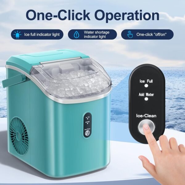 ZAFRO Portable Ice Maker Review Fast Nugget Ice Machine for Home and Office