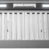 Zephyr AK9234B Monsoon I 600 CFM 34 Inch Wide Insert Range Hood with Airflow Control Technology™ - Stainless Steel Zephyr AK9234B Monsoon I 600 CFM 34 Inch Wide Insert Range Hood with Airflow Control Technology™ - Stainless Steel